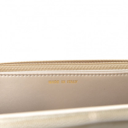 Chanel Metallic Caviar Quilted Wallet on Chain WOC Gold 9 of 12