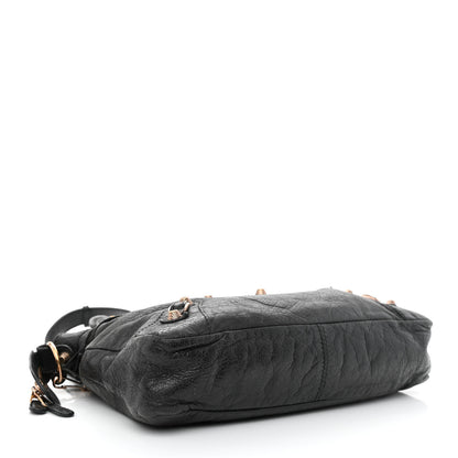Balenciaga Agneau Giant 12 Rose Gold Hardware Town Black 4 of 13