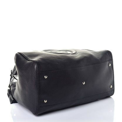 Gucci Pebbled Calfskin Large Soho Shoulder Bag Black 4 of 9