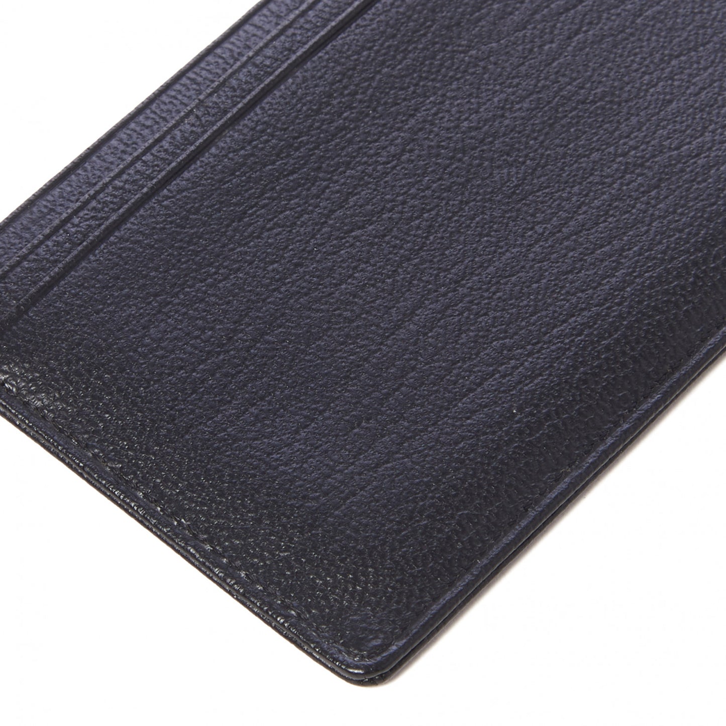Goatskin CC Card Holder Black