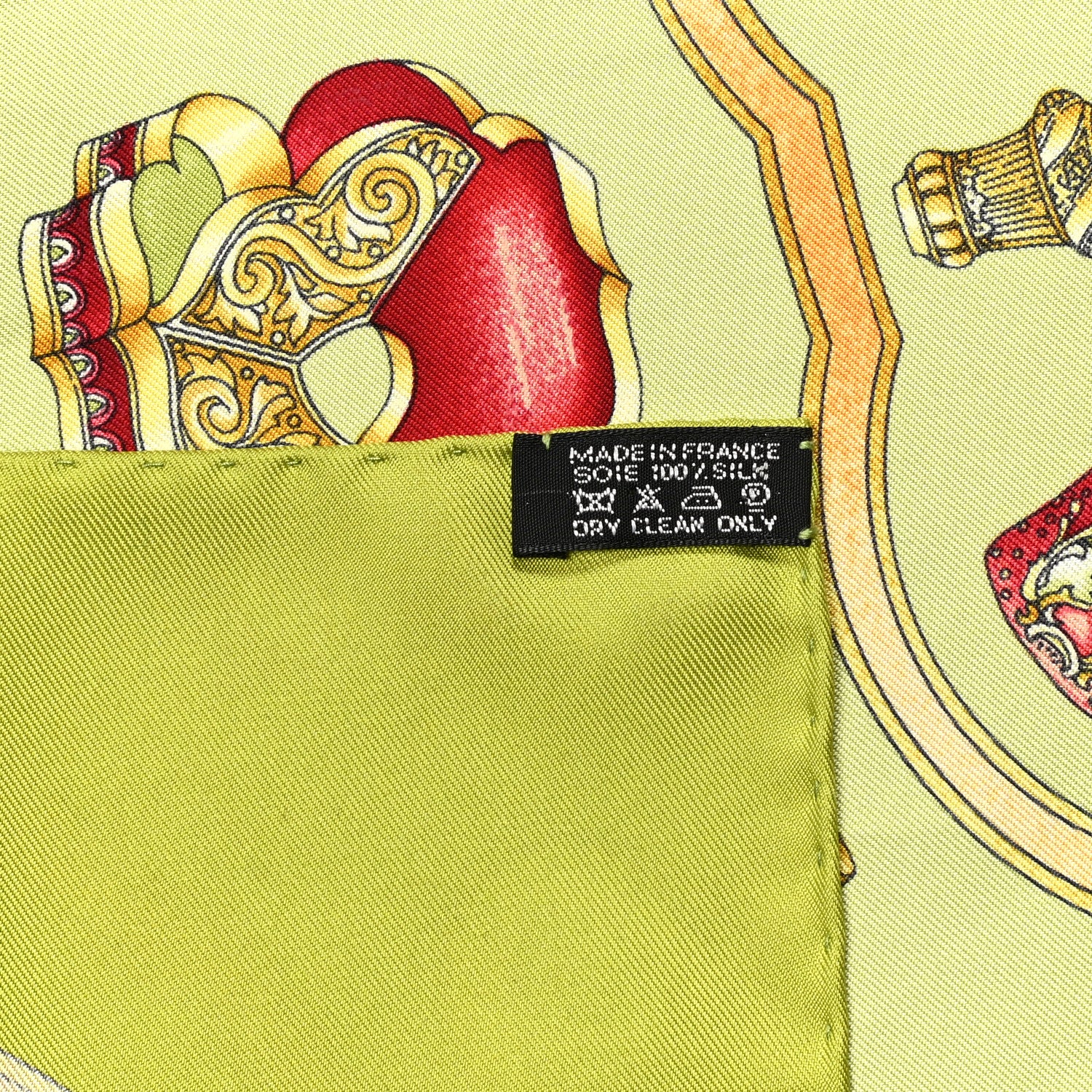Hermes Silk Qu'Importe Le Flacon Scarf 90 10 of 10