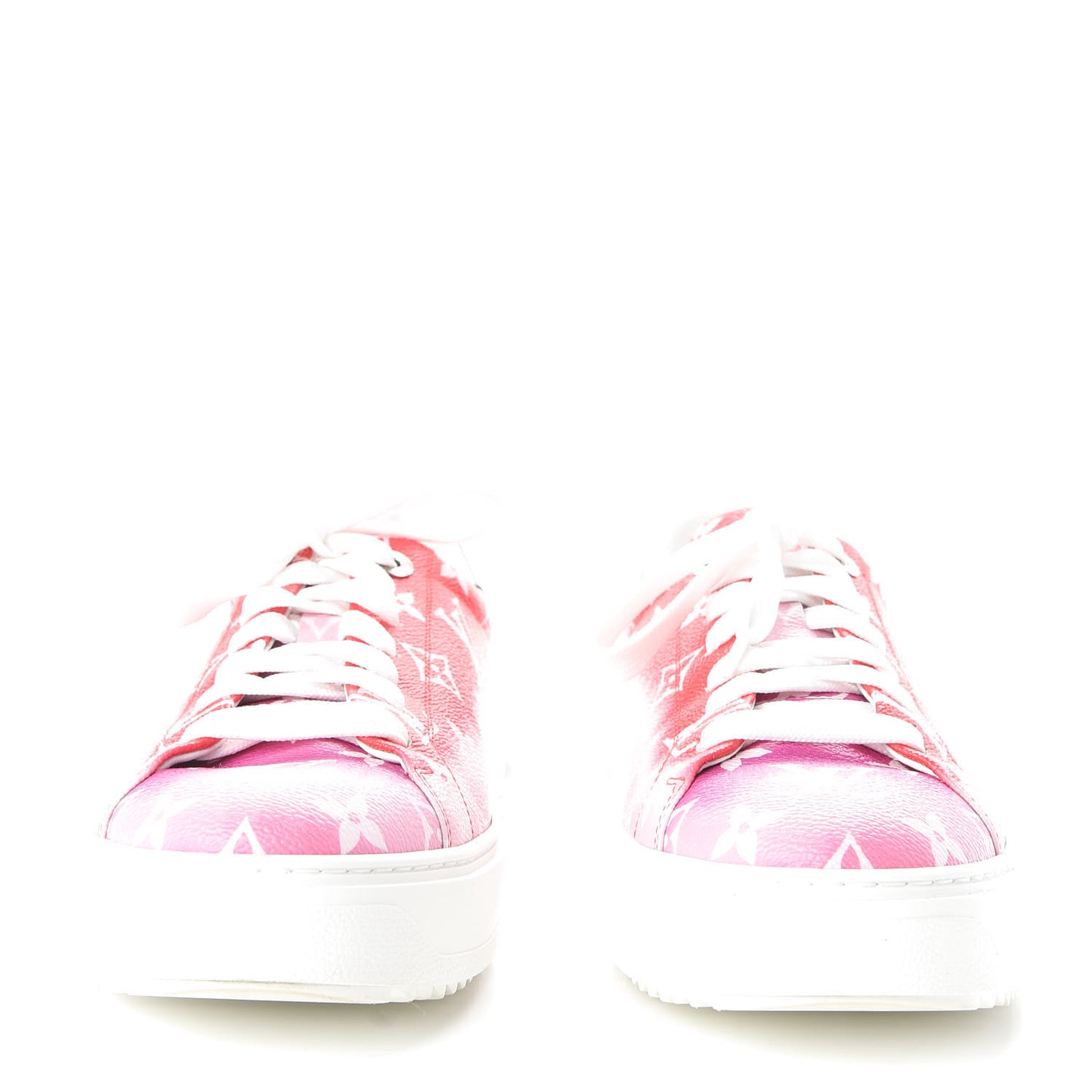 Monogram Escale Time Out Sneakers 41 Red