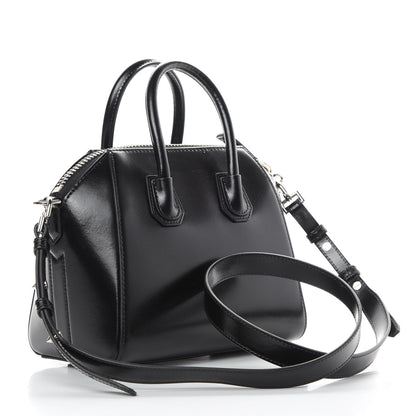 Givenchy Shiny Lord Calfskin Mini Antigona Black 3 of 11