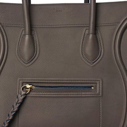 Celine Baby Grained Calfskin Medium Phantom Luggage Taupe 7 of 10