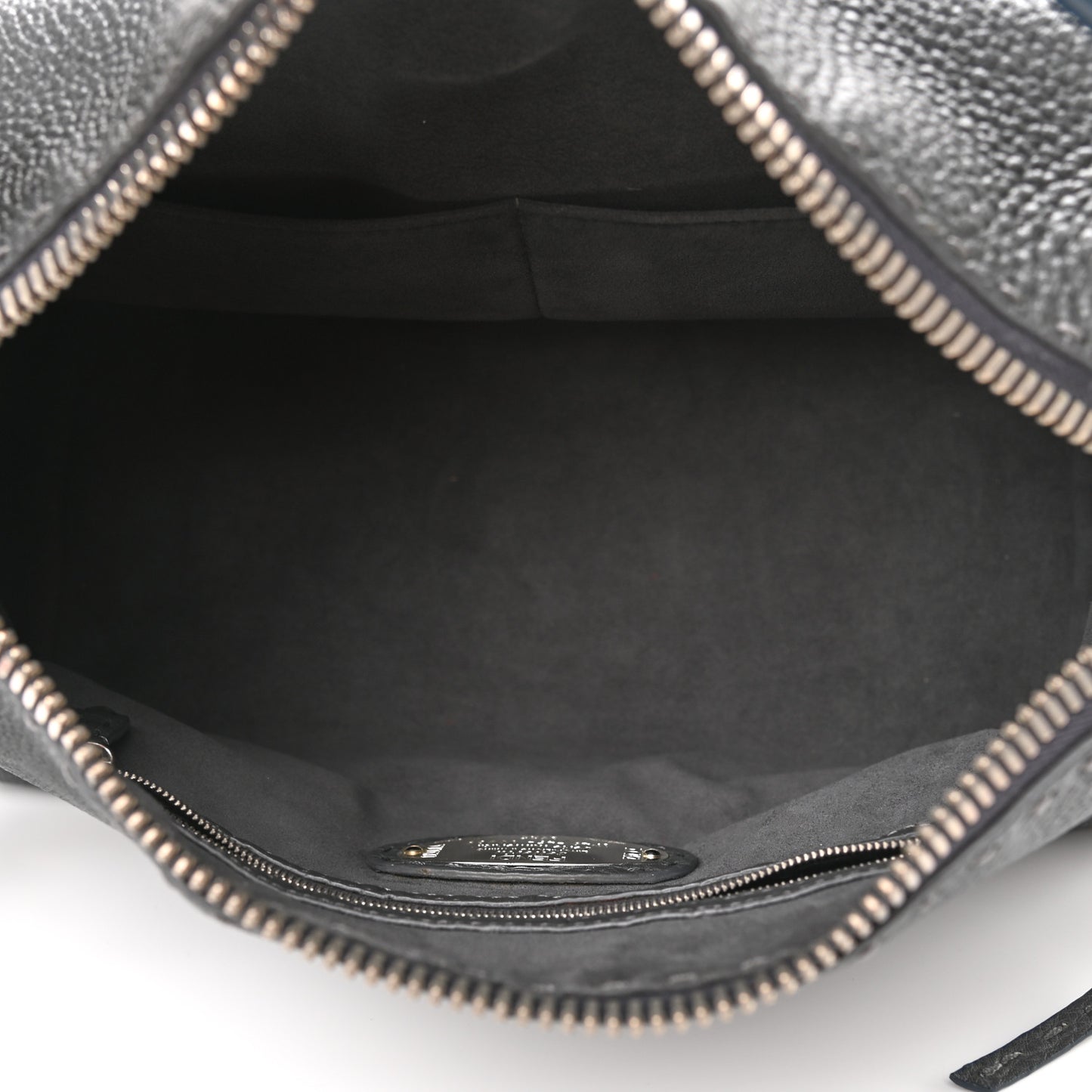 Cuoio Romano Selleria Lei Boston Tote Asfalto