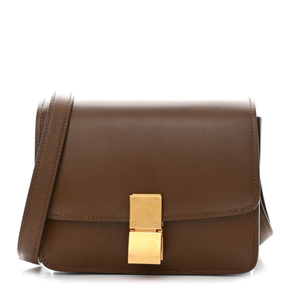 Celine Smooth Calfskin Small Classic Box Flap Bag Camel 1 of 11