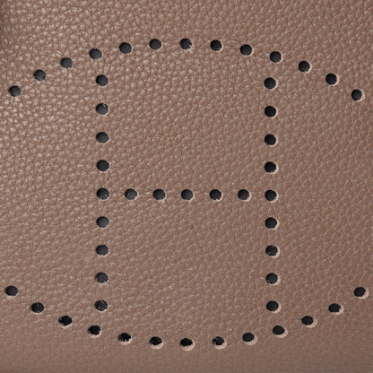 Hermes Taurillon Clemence Evelyne III PM Etoupe 8 of 16