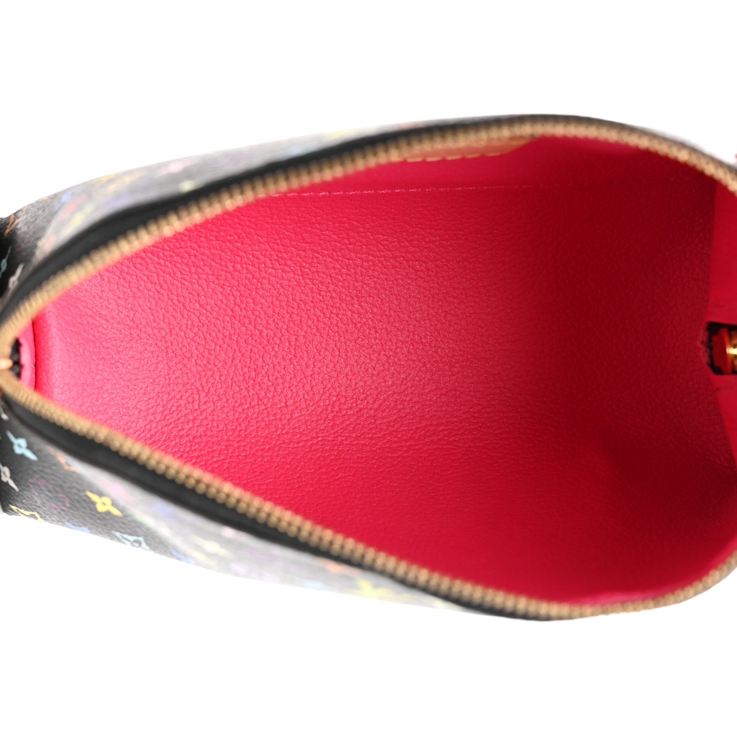 Monogram Multicolor Cosmetic Pouch Black Grenade