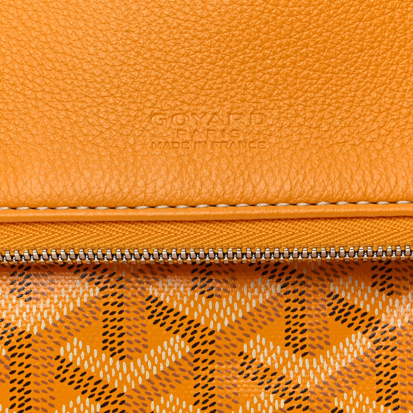 Goyardine Sainte Marie Soft Clutch Yellow