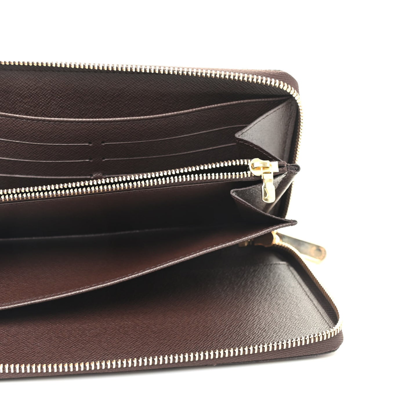 Damier Ebene Zippy Organizer Wallet