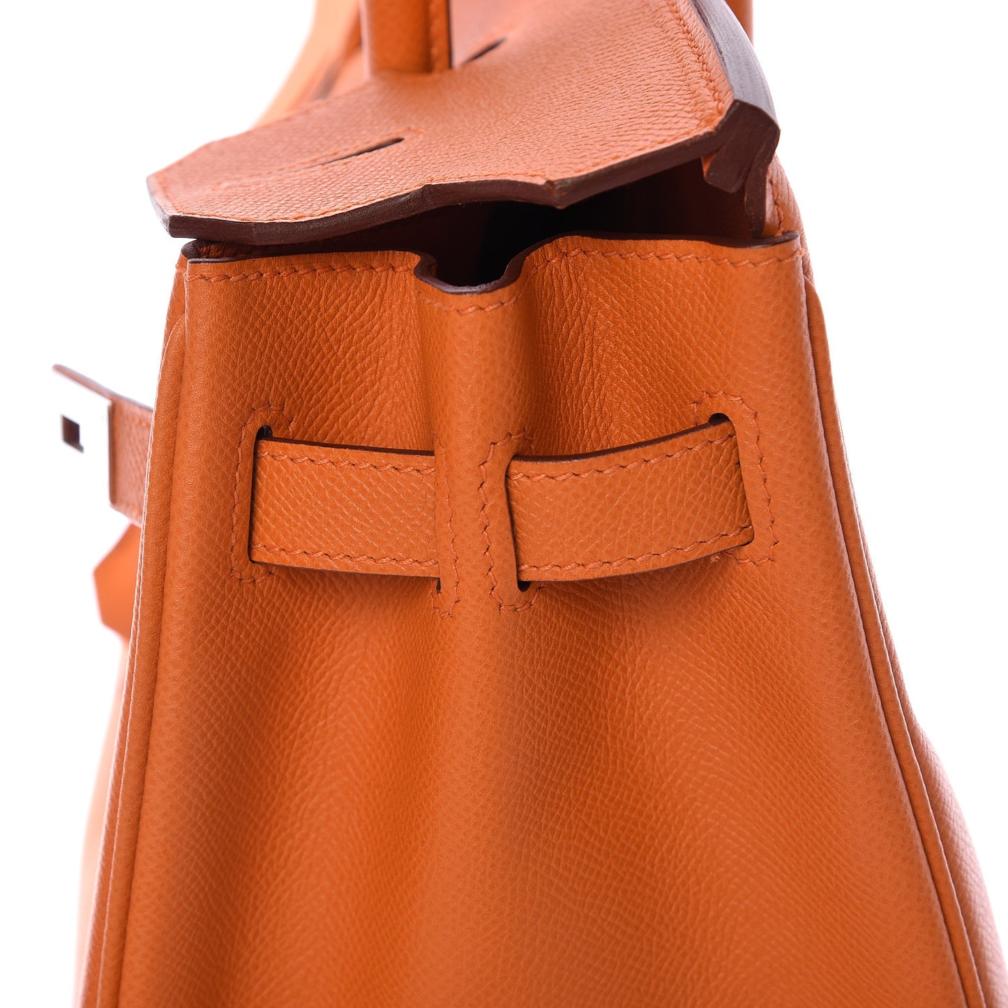 Epsom Birkin 30 Orange
