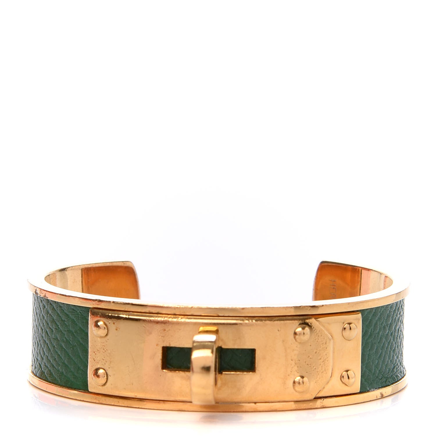 Hermes Epsom Kelly Cuff Cactus 1 of 5