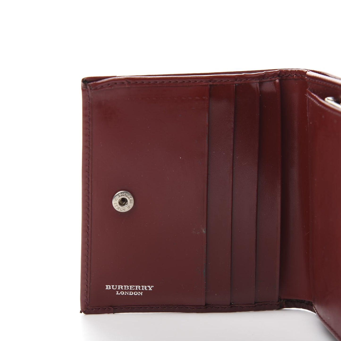 Haymarket Check French Wallet Military Red