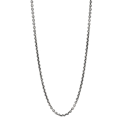 Chrome Hearts Sterling Silver 4mm Chain Necklace 1 of 6