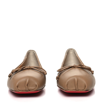 Christian Louboutin Nappa Mamadrague Flats Nude 39.5 2 of 7