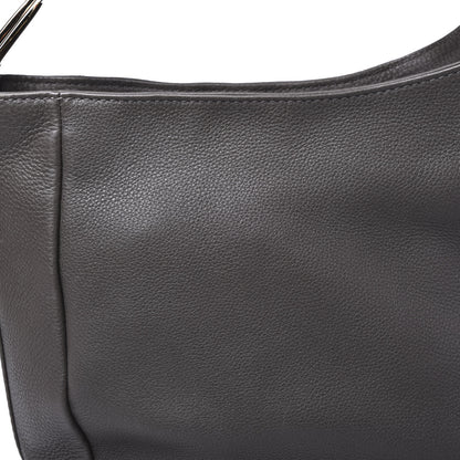 Gucci Pebbled Calfskin Shoulder Bag Grey 11 of 11