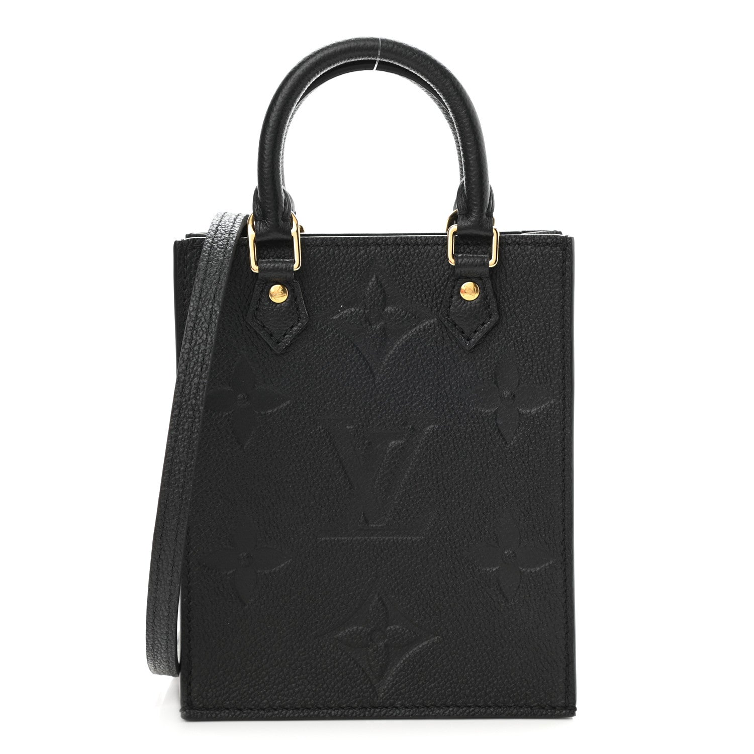 Louis Vuitton Empreinte Monogram Giant Petit Sac Plat Black 1 of 7
