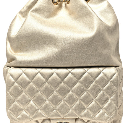 Chanel Metallic Lambskin Quilted Small In Seoul Backpack Light Gold 8 of 11