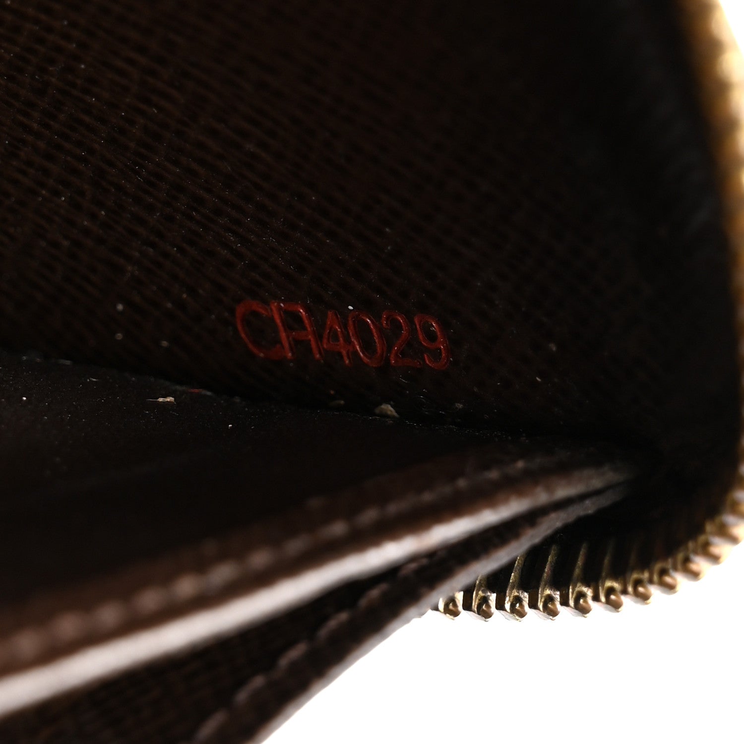 Louis Vuitton Damier Ebene Zippy Wallet 7 of 8