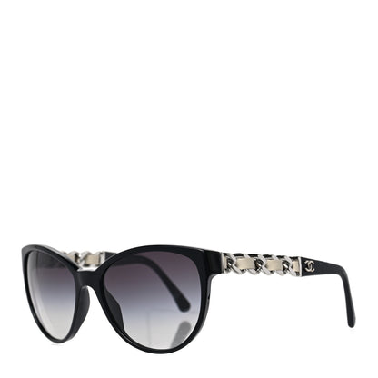 Chanel CC Chain Sunglasses 5215Q Black 1 of 6