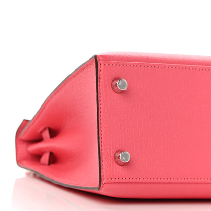 Hermes Chevre Kelly Sellier 25 Rose Lipstick 9 of 10