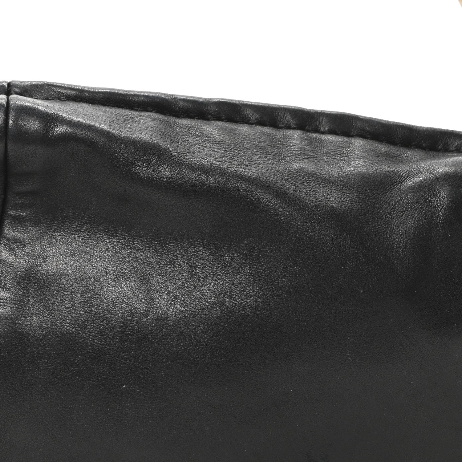 Chanel Lambskin Small Chain Hobo Black 7 of 10