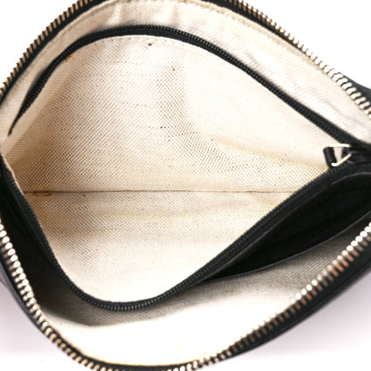 Gucci Pebbled Calfskin Soho Wristlet Black 6 of 11