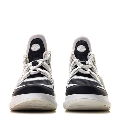 Louis Vuitton Calfskin Technical Nylon LV Archlight Sneakers 41 Marine 4 of 14
