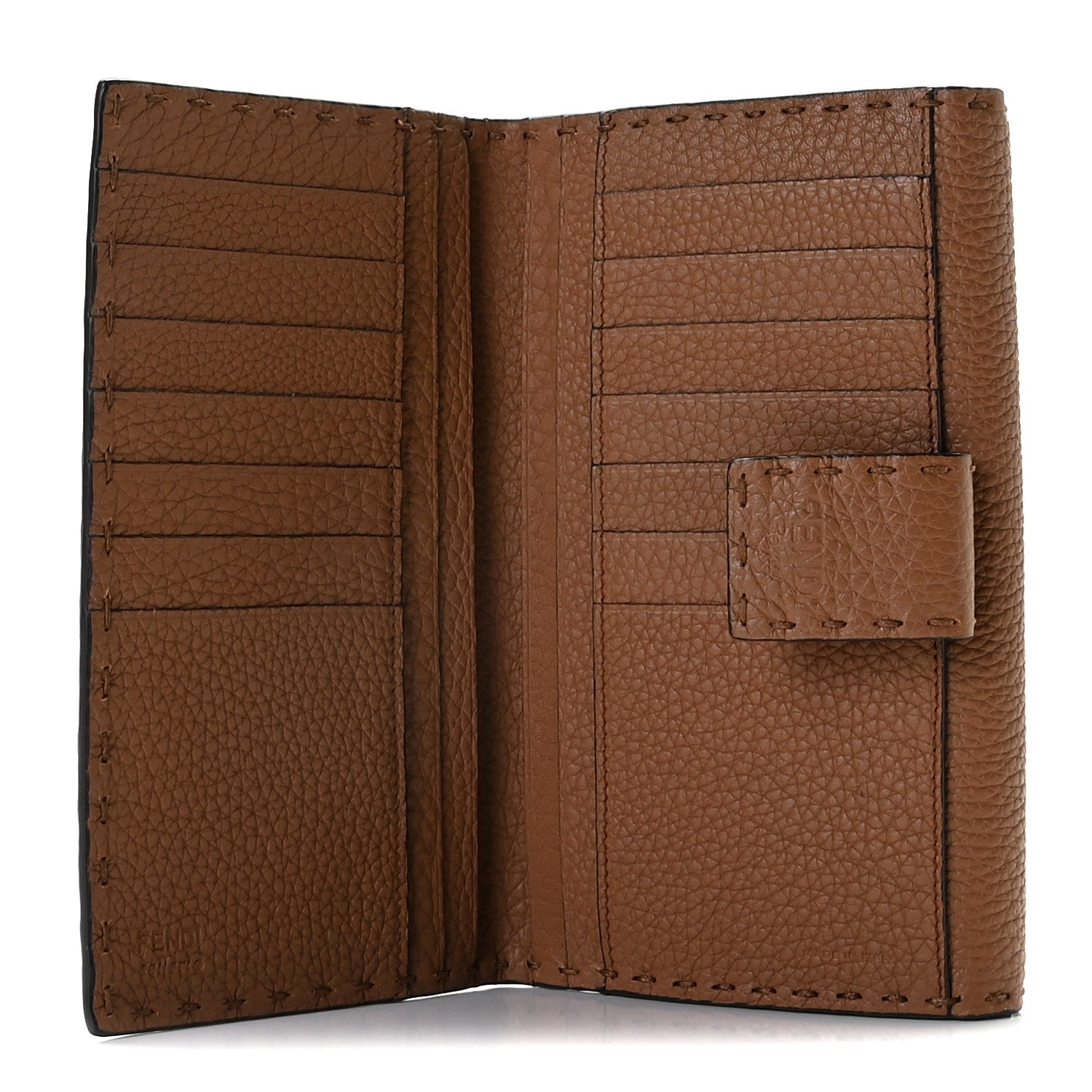 Fendi Cuoio Romano Selleria Peekaboo Continental Wallet Mou 9 of 11