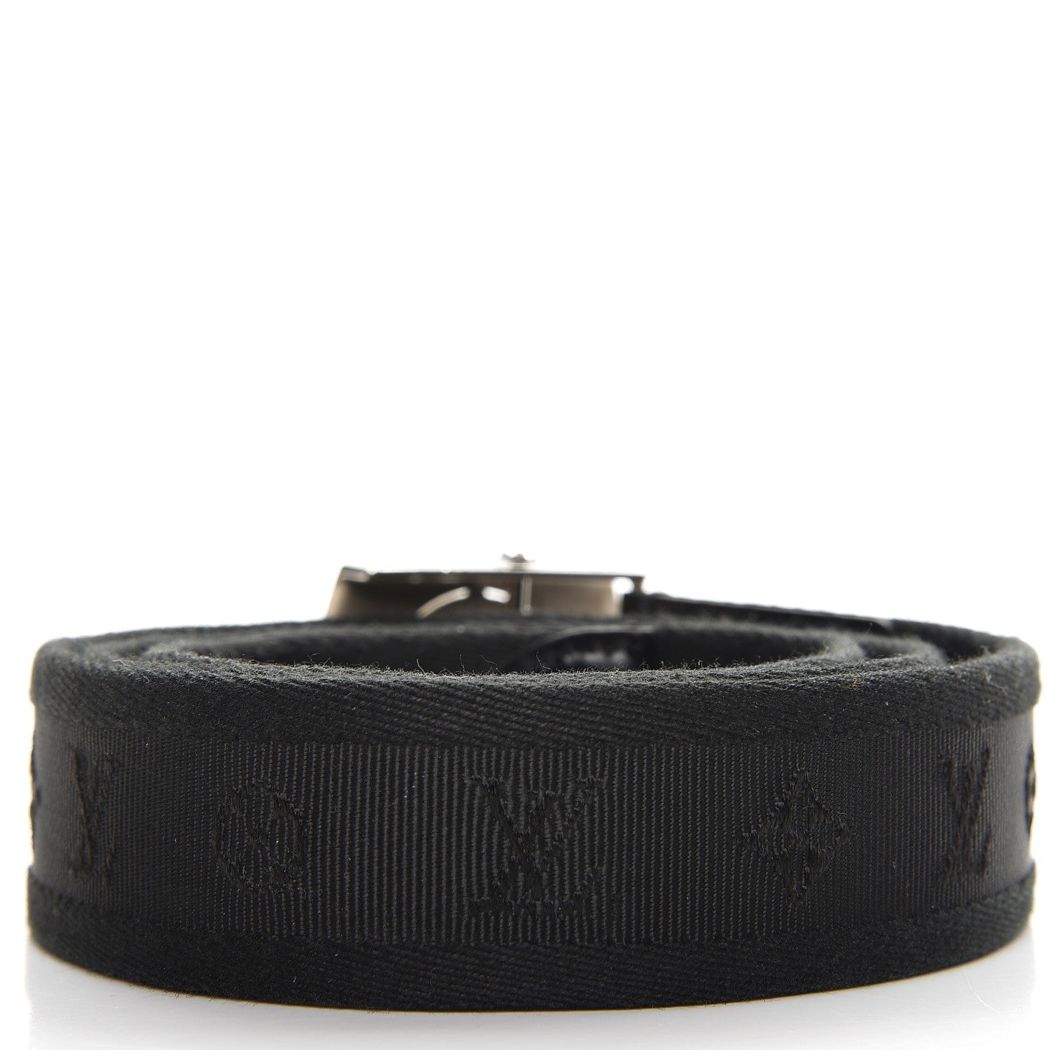 Louis Vuitton Canvas Monogram LV Cut Belt 90 36 Black 3 of 5
