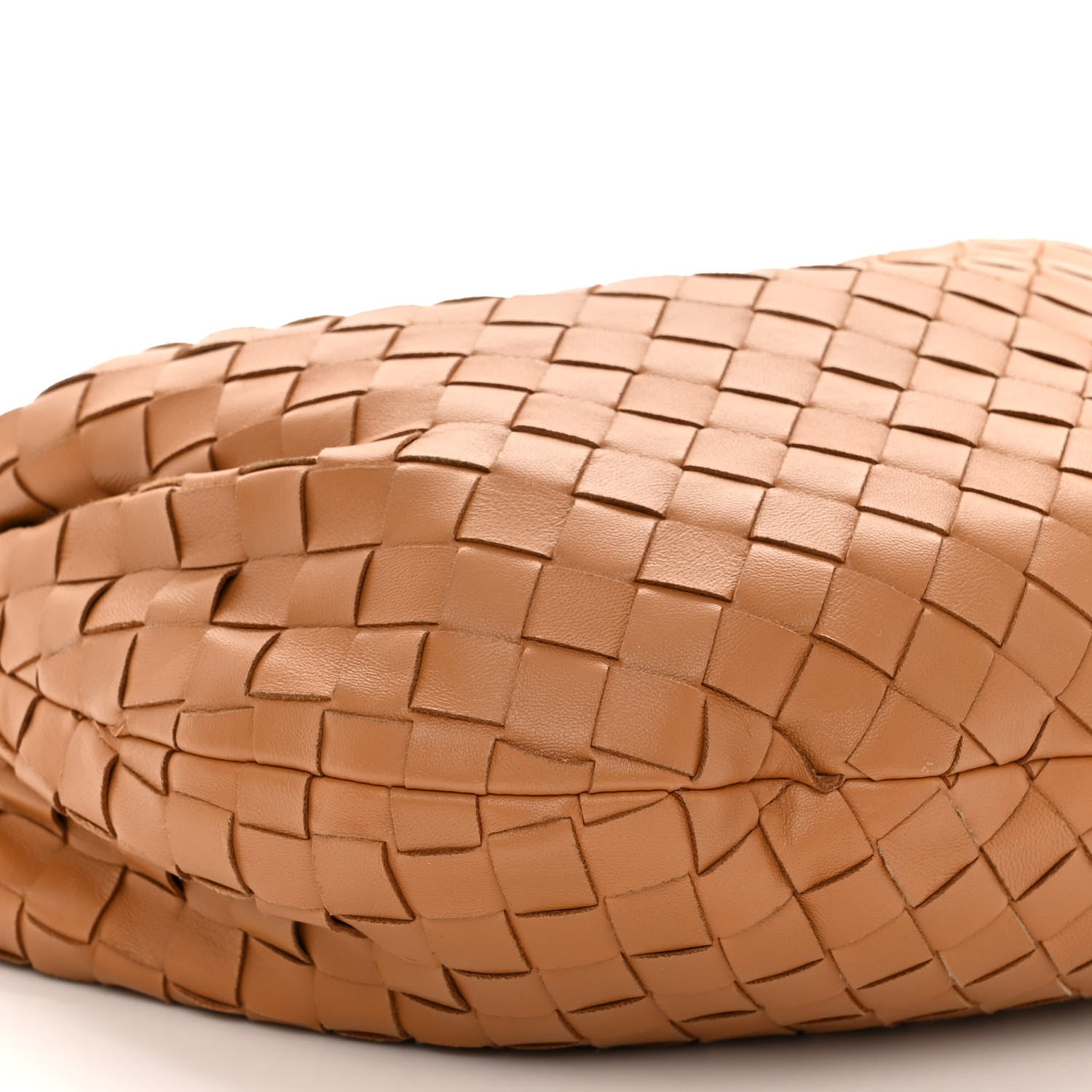 Bottega Veneta Nappa Intrecciato Teen Jodie Hobo Caramel 8 of 9