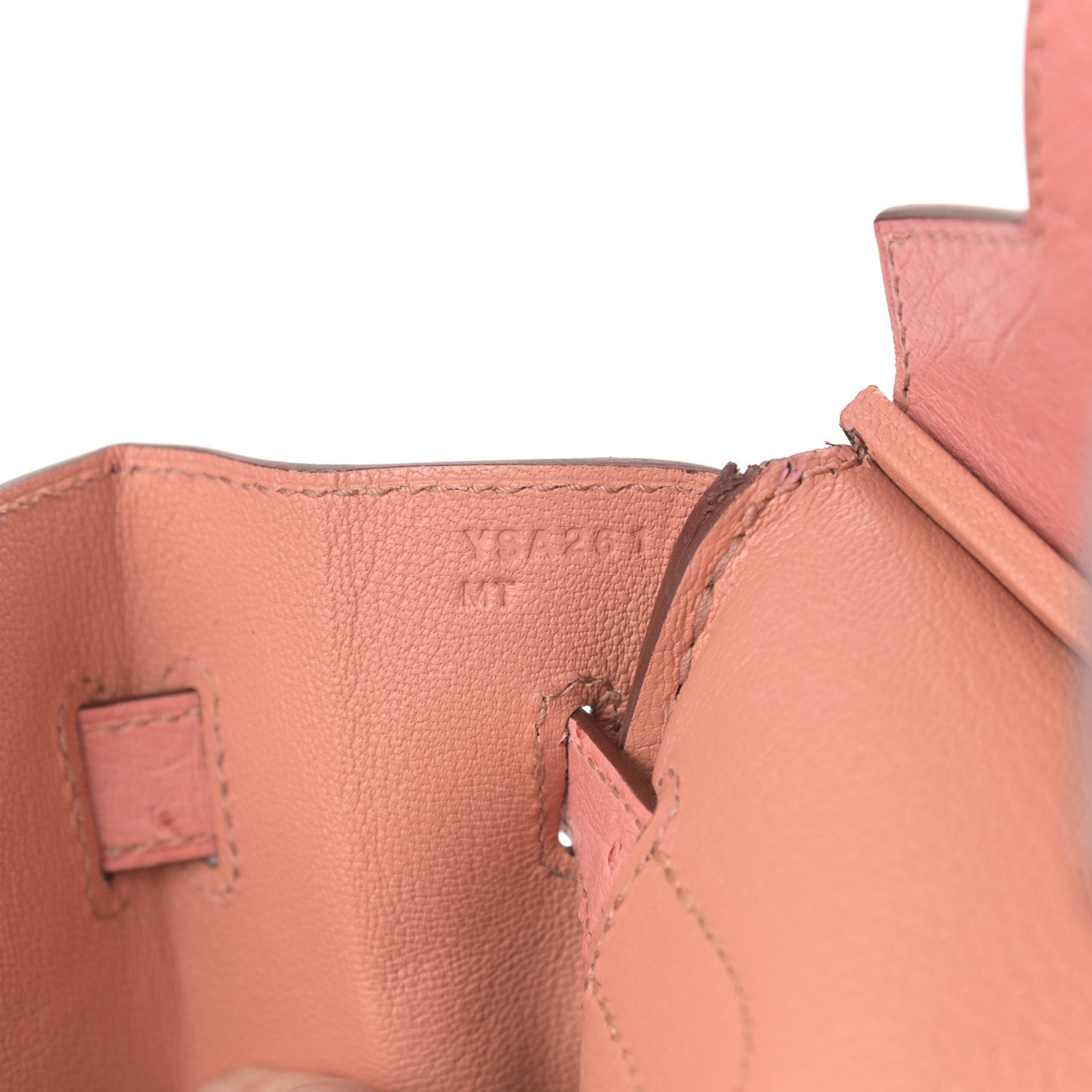 Hermes Ostrich Birkin 30 Terre Cuite 7 of 13