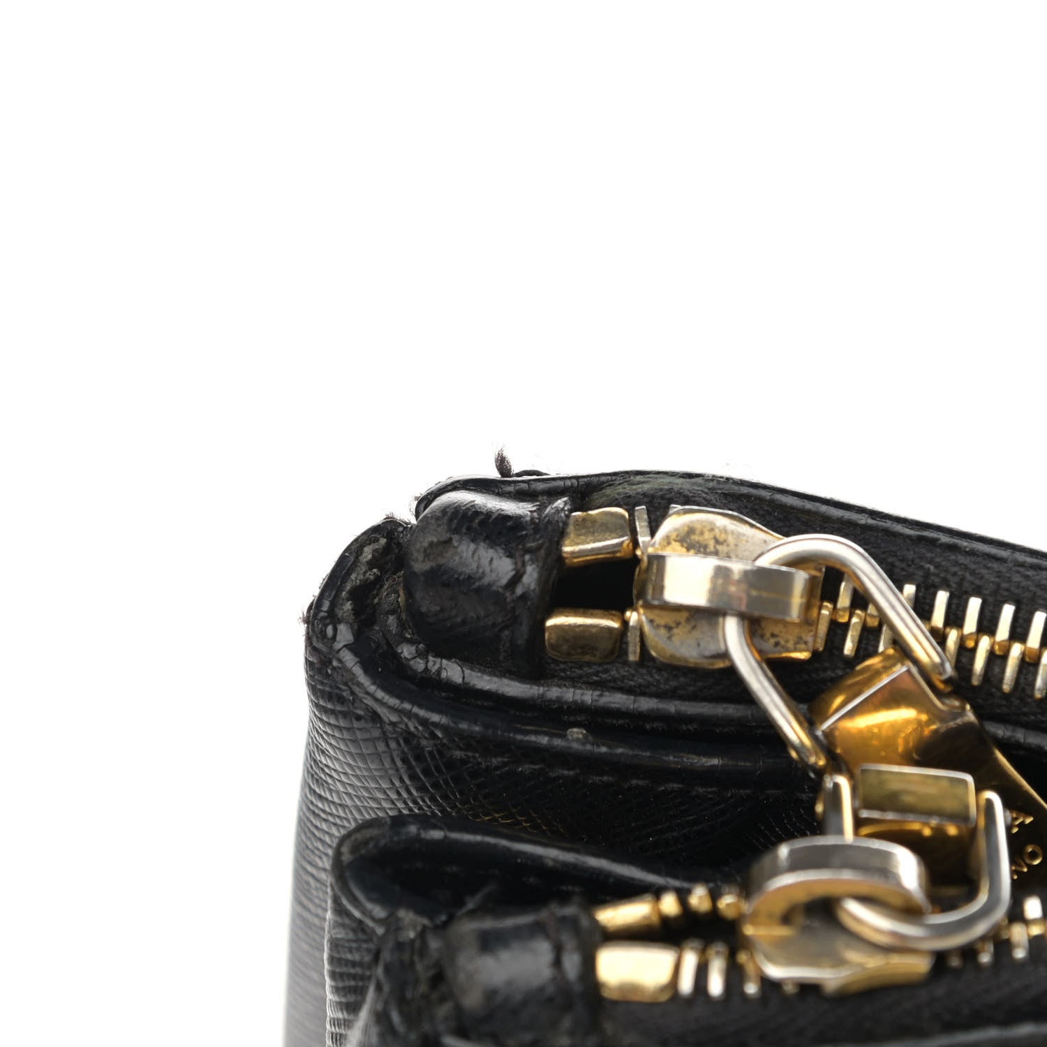 Prada Saffiano Large Galleria Double Zip Tote Black 26 of 29