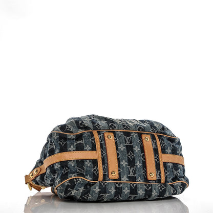 Louis Vuitton Denim Raye Porte Epaule MM 4 of 10