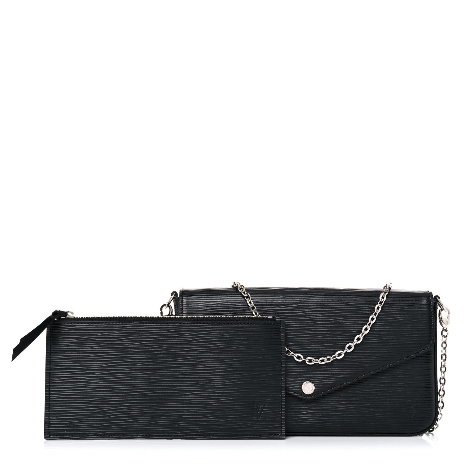 Louis Vuitton Epi Pochette Felicie Black 2 of 16
