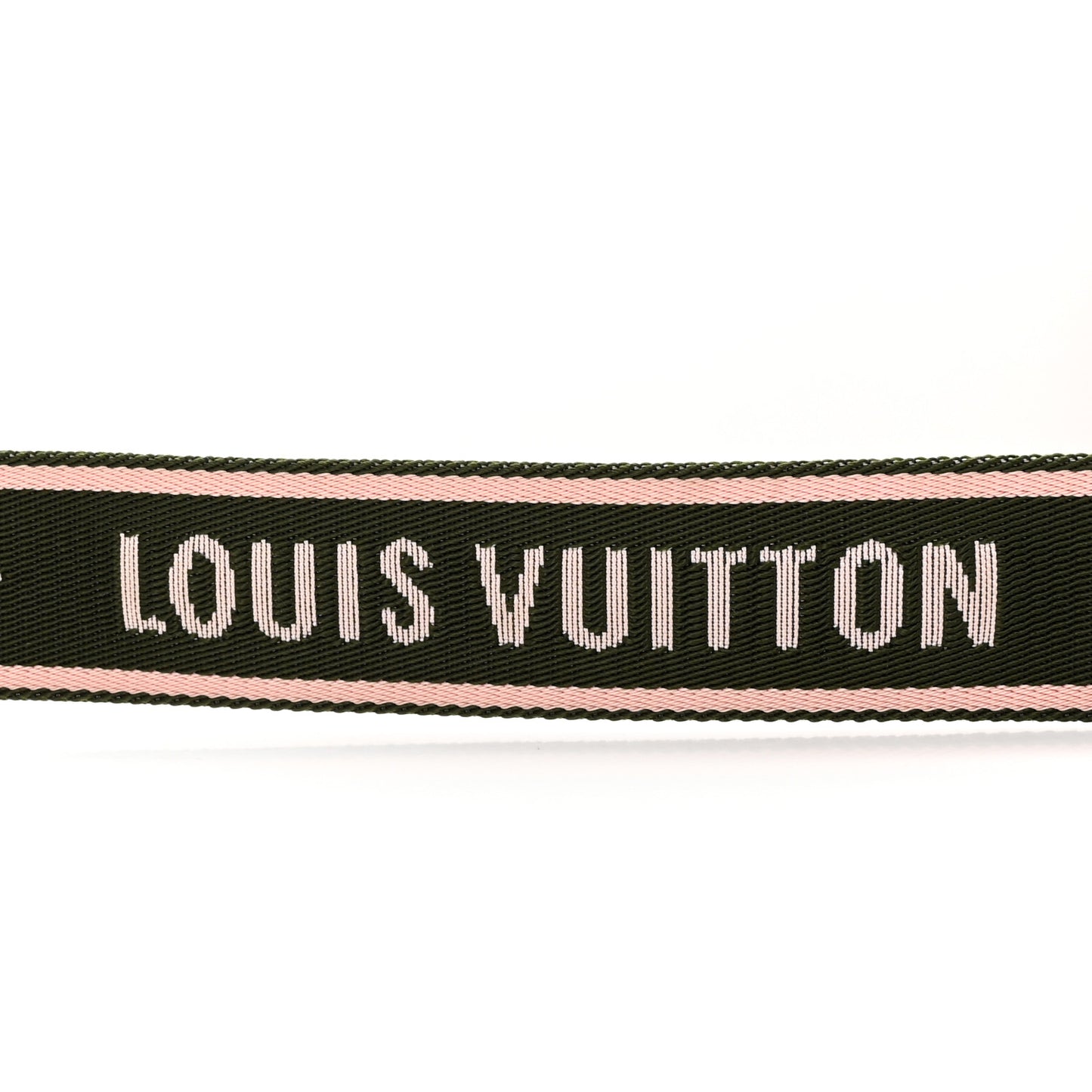 Monogram Multi Pochette Accessories Shoulder Strap Kaki Pink