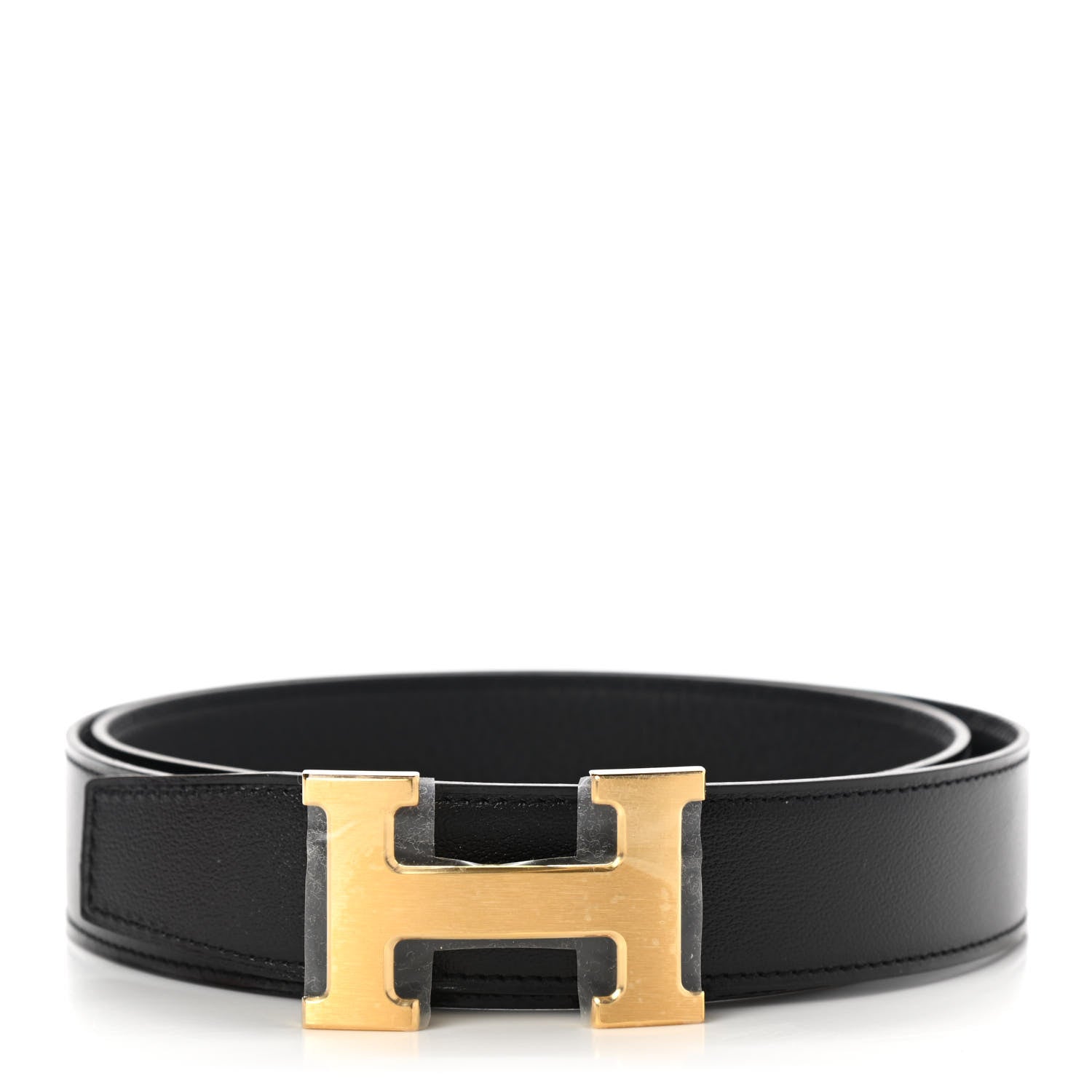 Hermes Box Togo 32mm H Belt 85 Black 1 of 6