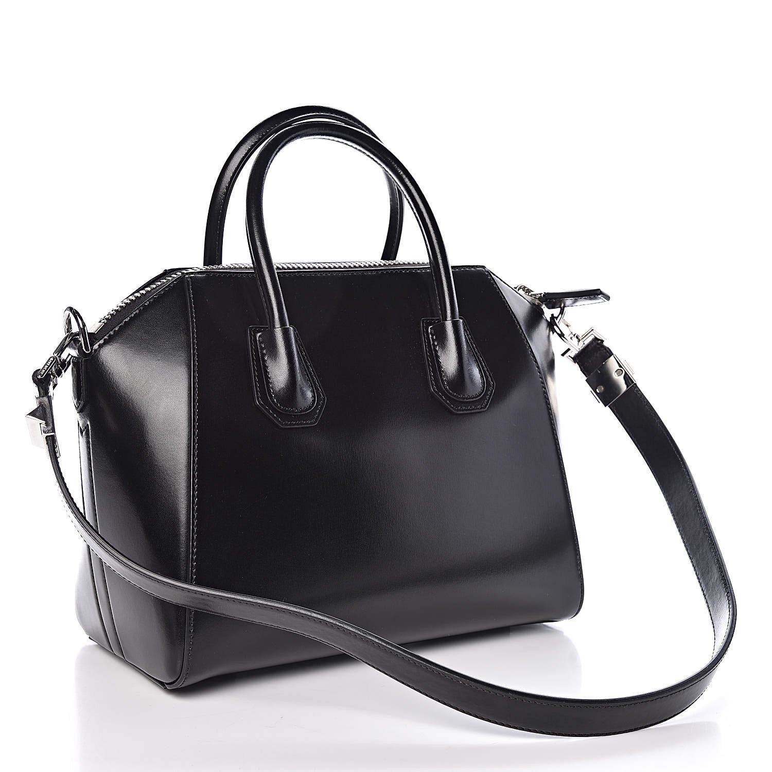 Givenchy Shiny Lord Calfskin Small Antigona Black 3 of 9