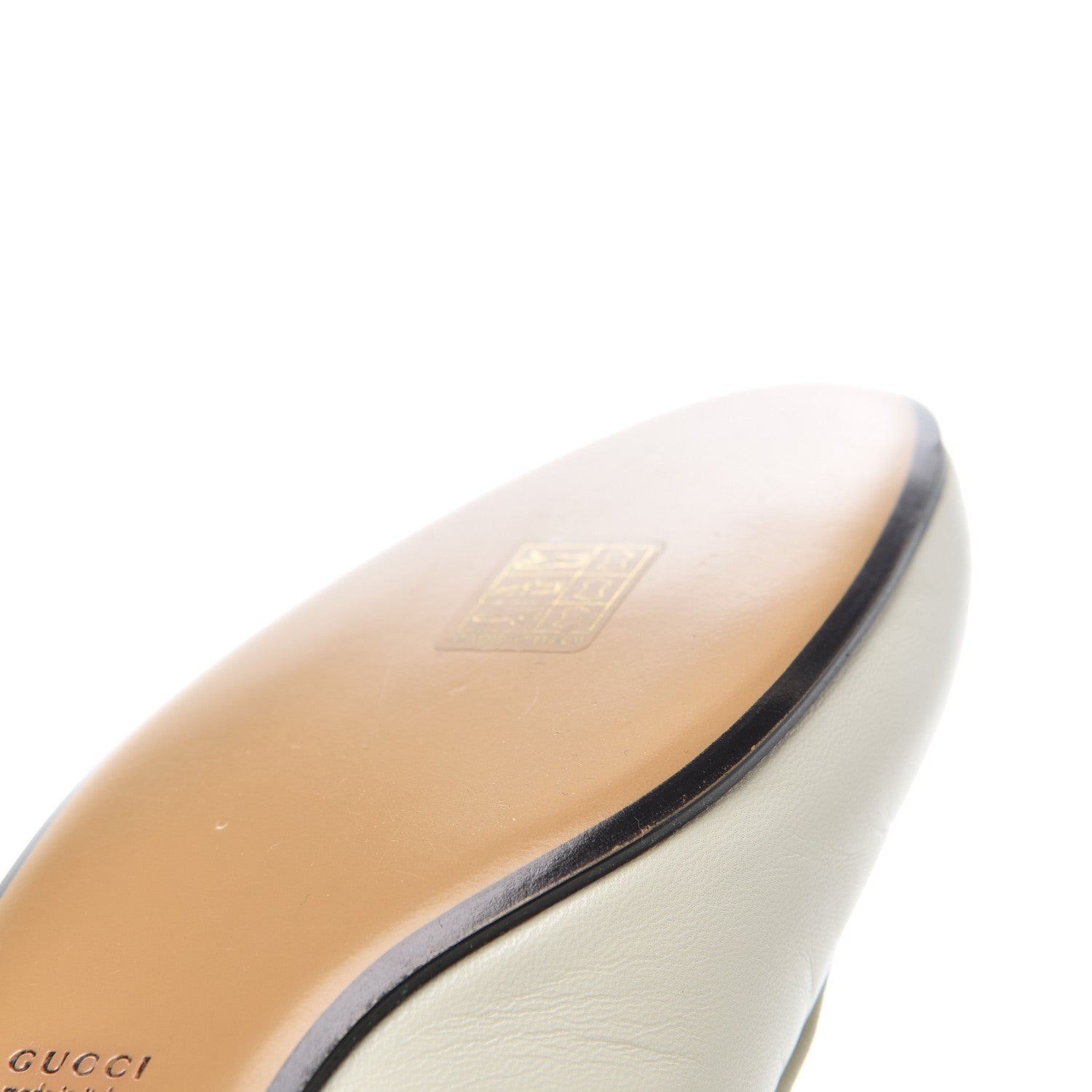 Gucci Malaga Kid Womens Princetown Slippers 37 Mystic White 14 of 17