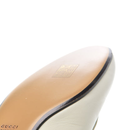 Gucci Malaga Kid Womens Princetown Slippers 37 Mystic White 14 of 17