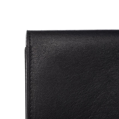 Celine Smooth Lambskin iPad Folio Clutch Black 14 of 15