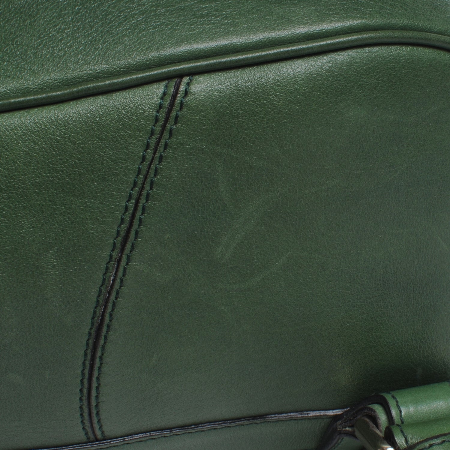 Gucci Leather Large Horsebit Chain Bag Green 8 of 9