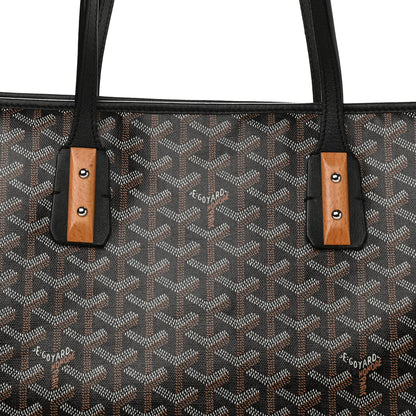 Goyard Goyardine Marquises Tote Black 16 of 26