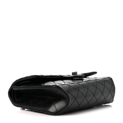 Chanel Aged Calfskin Quilted 2.55 Reissue 225 Flap Black 4 of 11