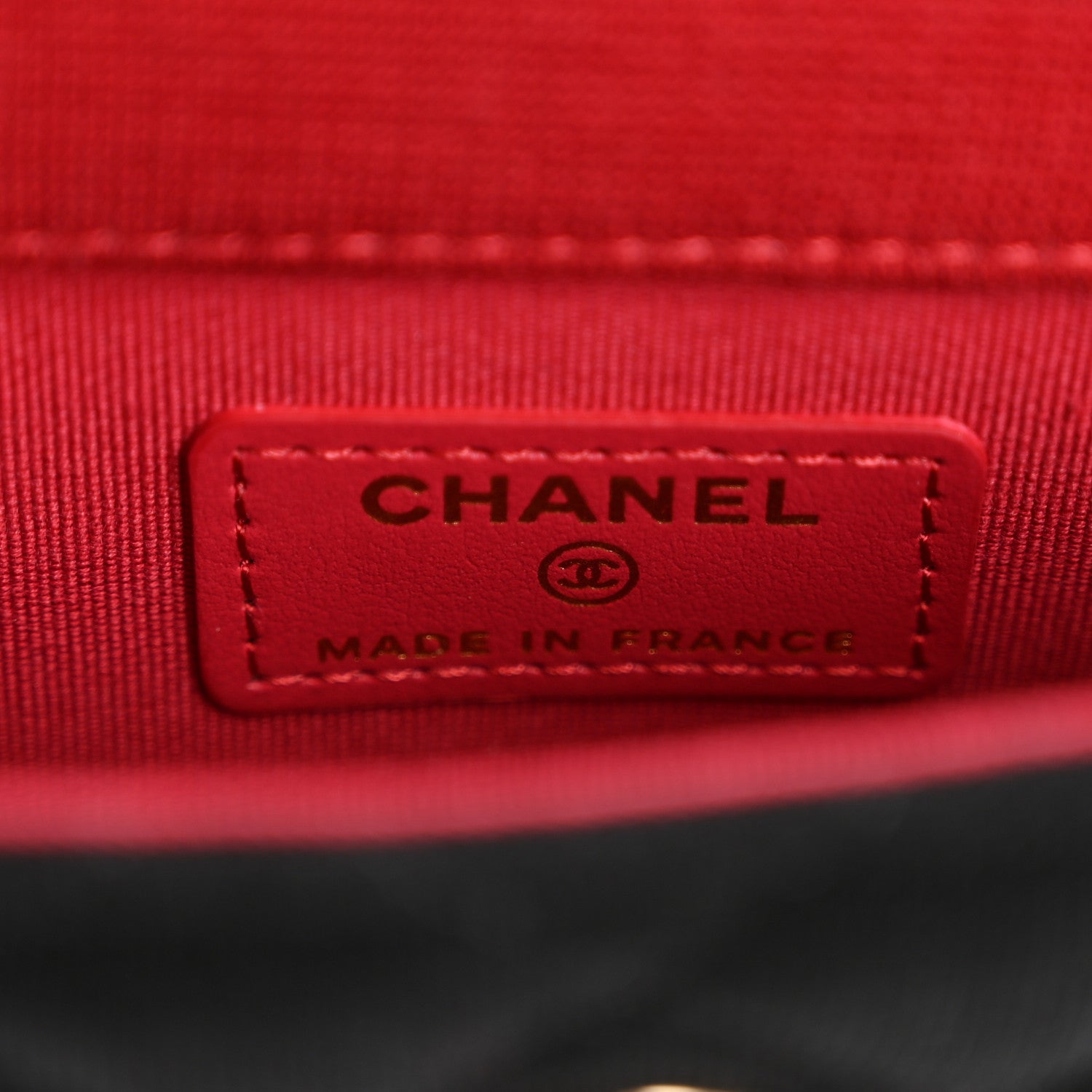 Chanel Jersey Quilted Micro Mini Flap Black 6 of 11