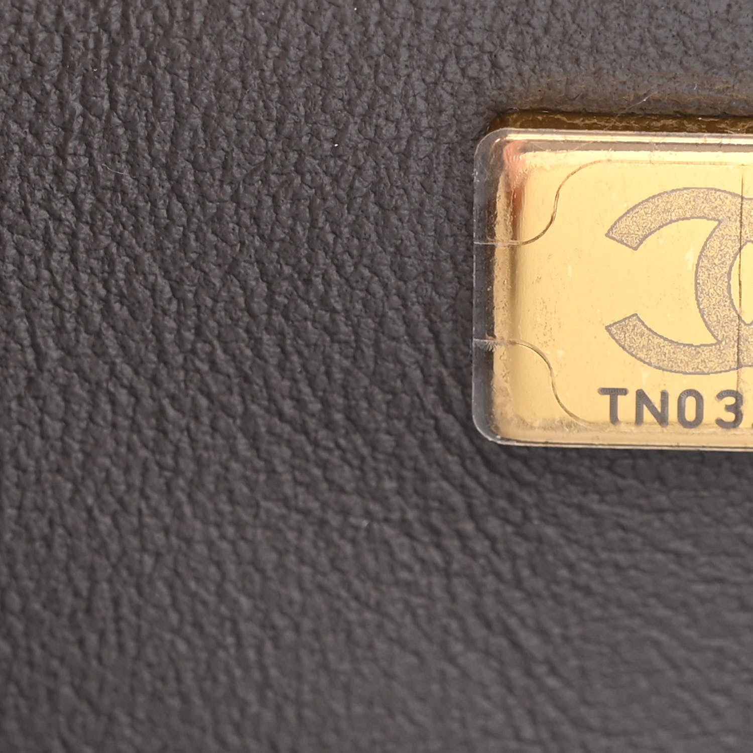 Chanel Lambskin Quilted Mini Top Handle Rectangular Flap Dark Grey 7 of 11