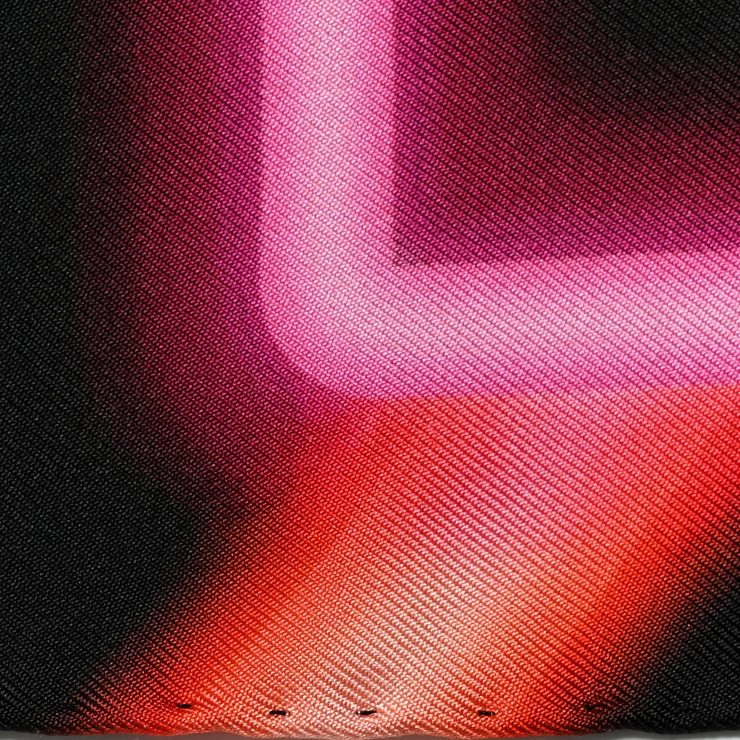 Silk Neon CC Square Scarf Black Multicolor