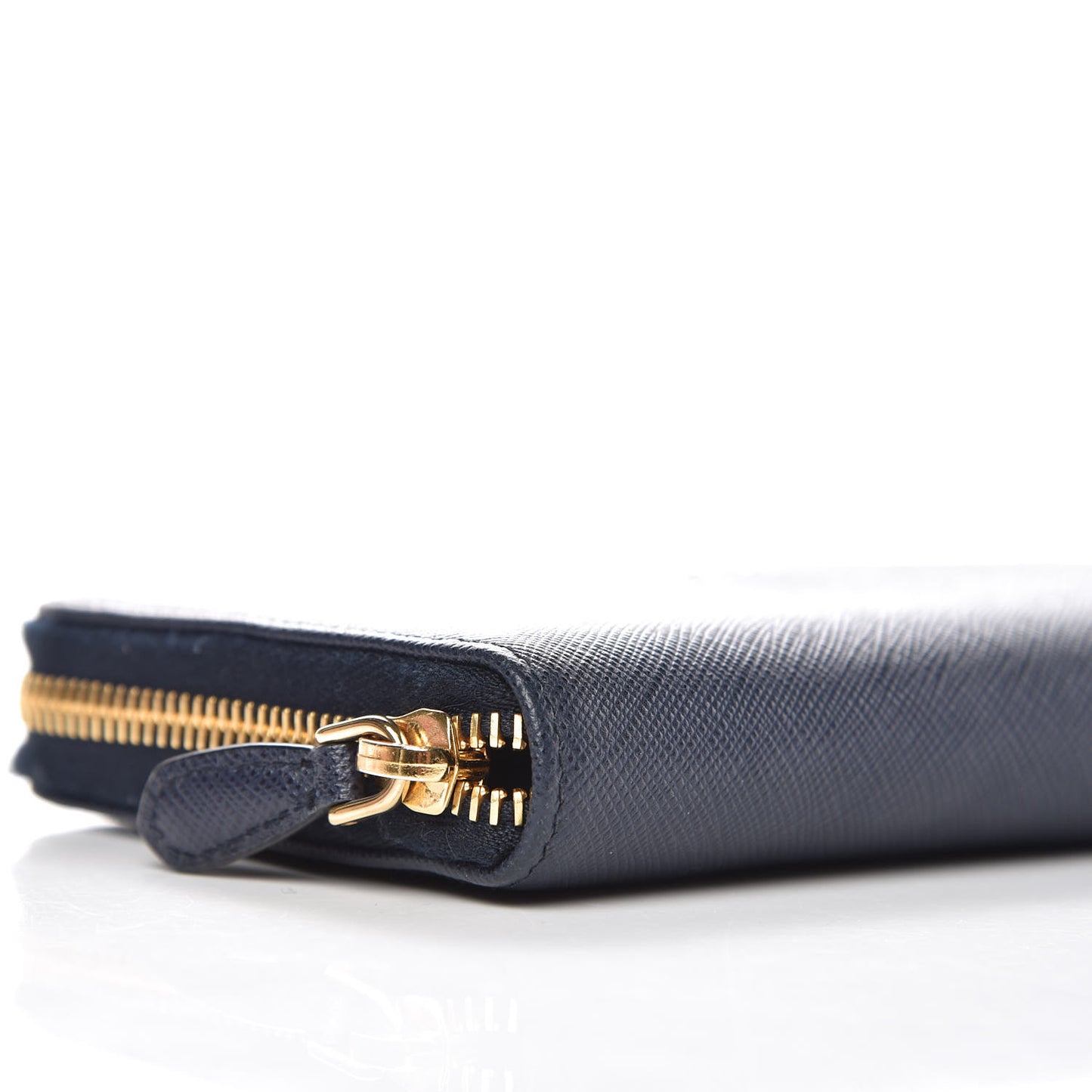 Saffiano Metal Zip Around Wallet Baltico