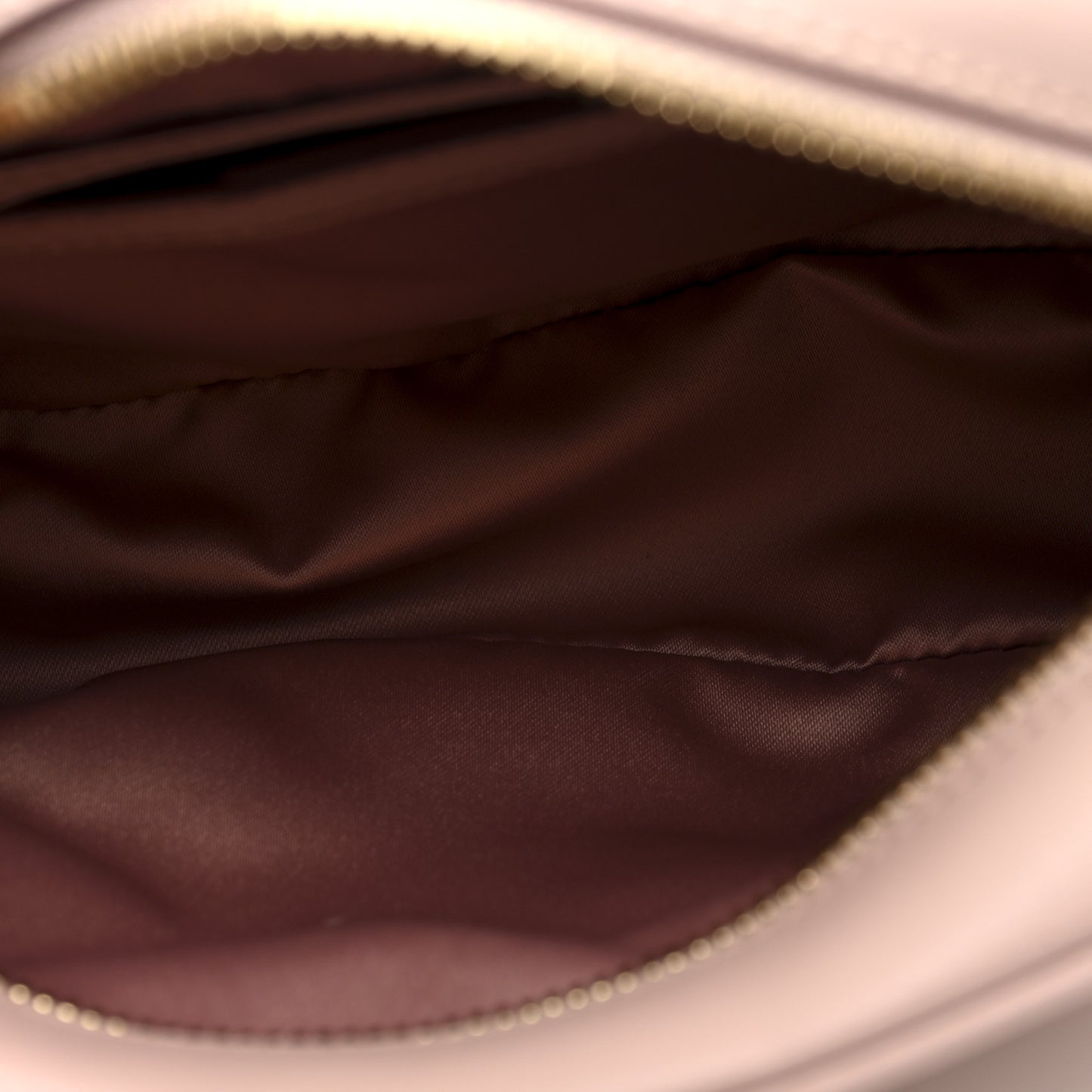 Calfskin City Goncho Crossbody Camera Bag BonBon