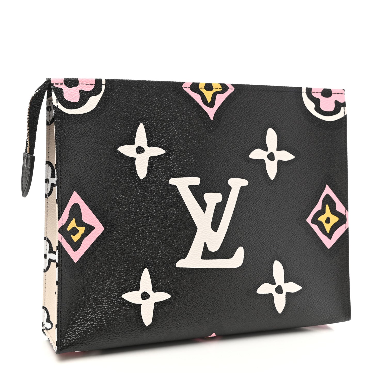 Monogram Giant Wild At Heart Toiletry Pouch 26 Black